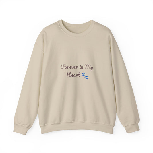 Forever in My Heart Pet Memorial Crewneck Sweatshirt