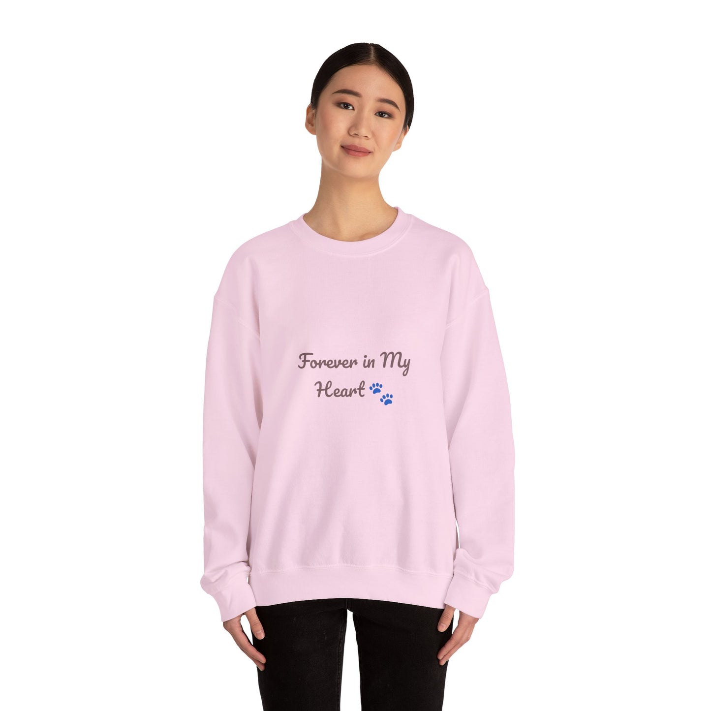 Forever in My Heart Pet Memorial Crewneck Sweatshirt