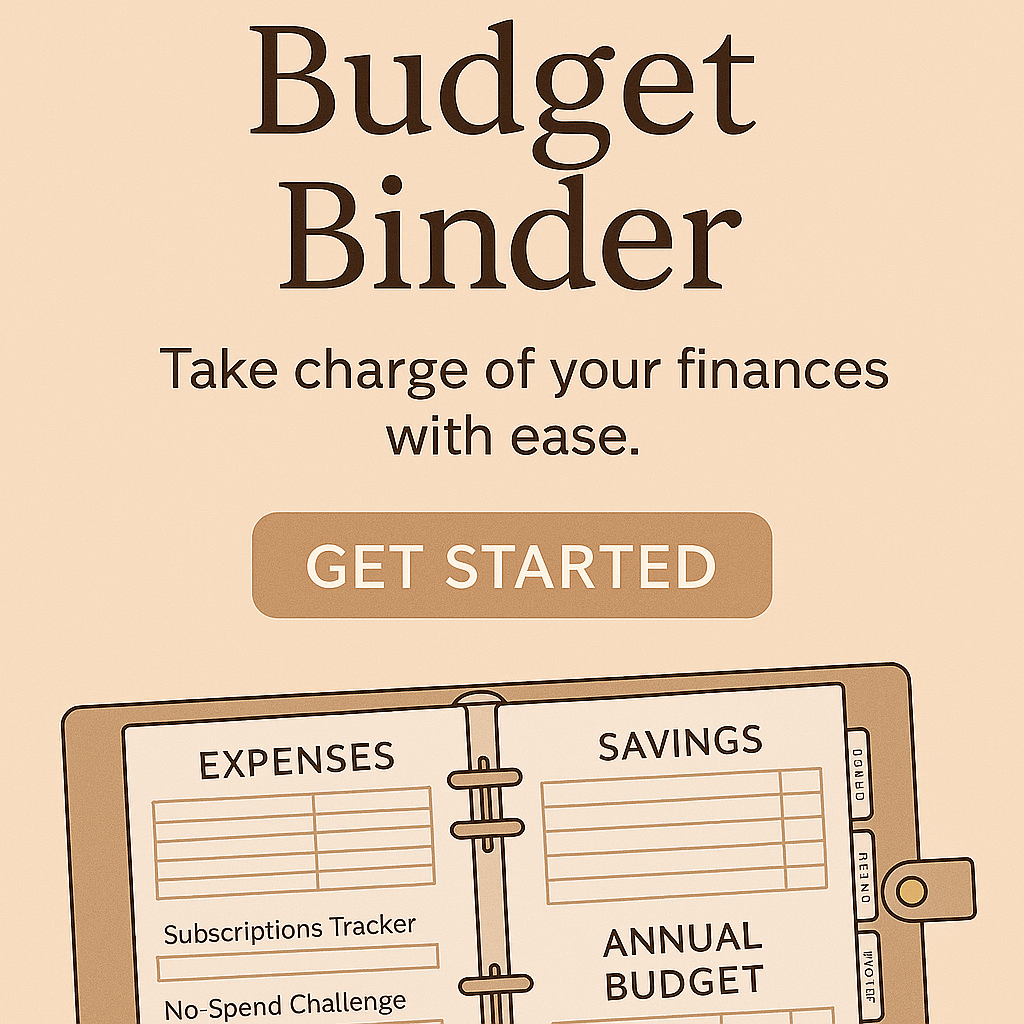 Budget Tracker - Printable Financial Planner