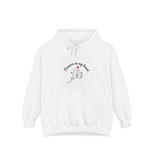 Forever In My Heart Cat Hoodie — Memorial Pet Lover Graphic Hoodie