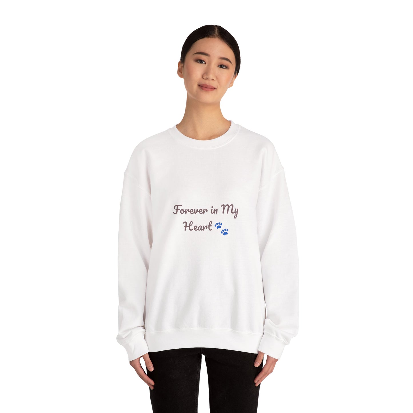 Forever in My Heart Pet Memorial Crewneck Sweatshirt