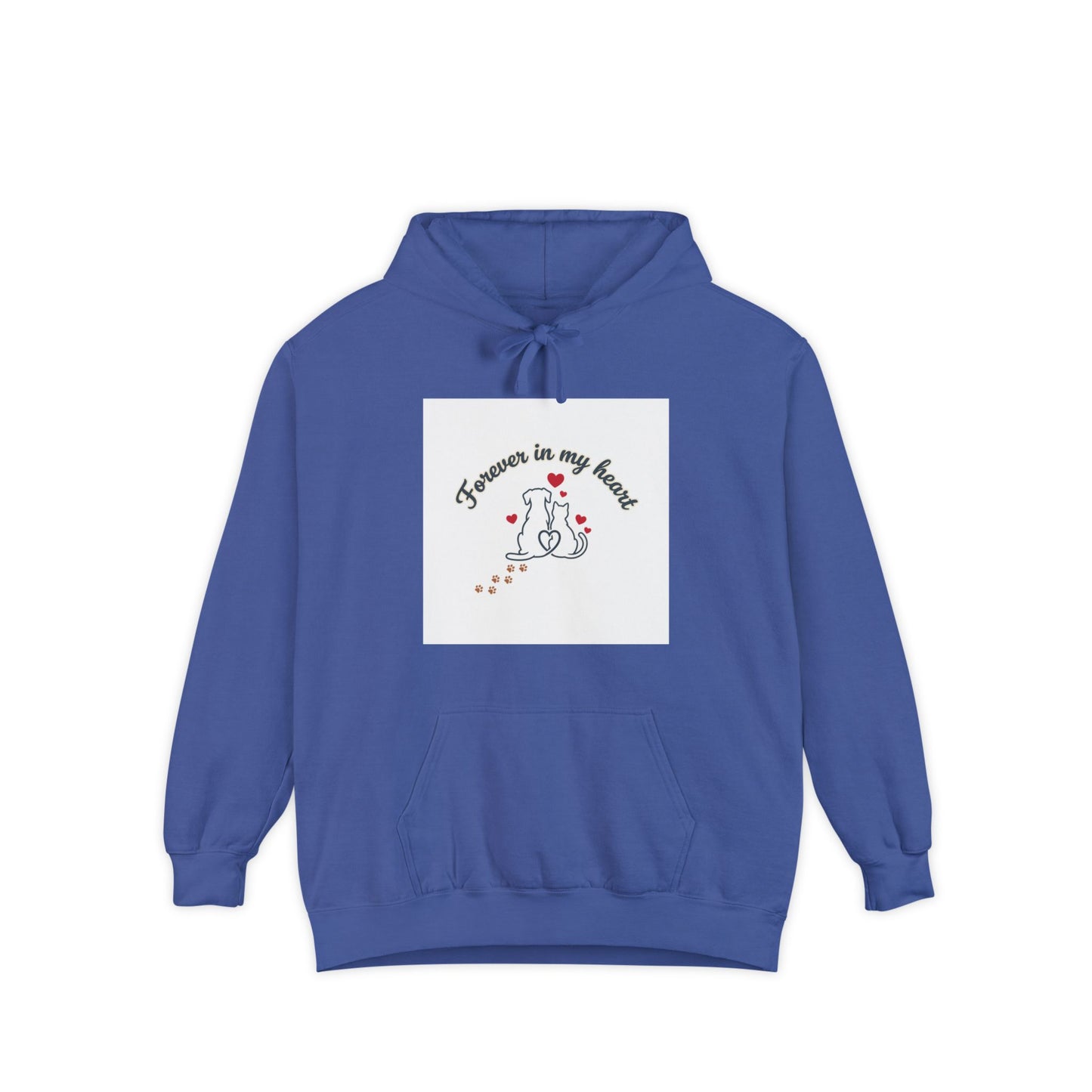 Forever In My Heart Cat Hoodie — Memorial Pet Lover Graphic Hoodie
