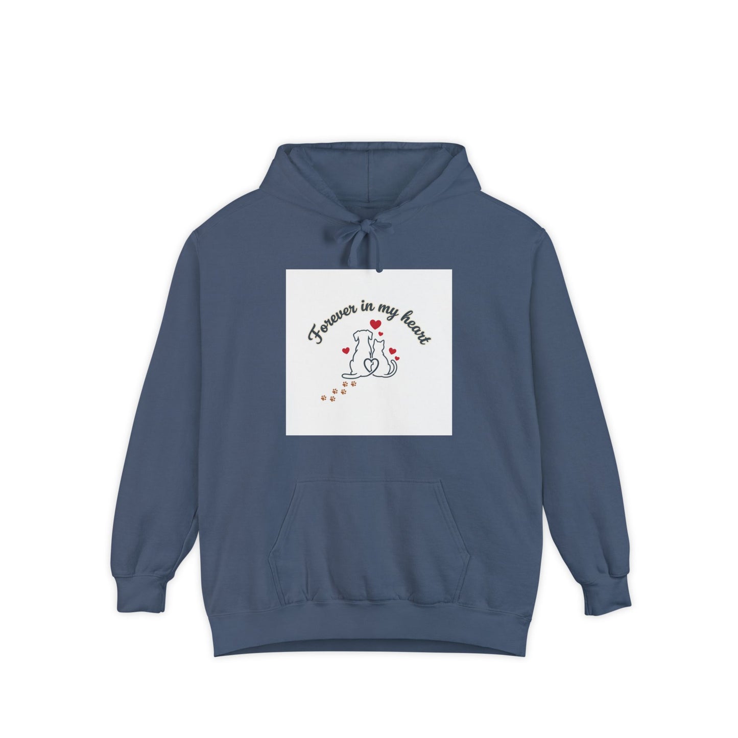 Forever In My Heart Cat Hoodie — Memorial Pet Lover Graphic Hoodie