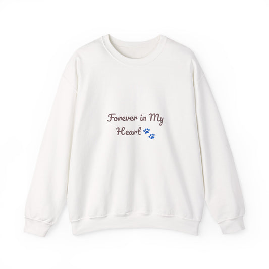 Forever in My Heart Pet Memorial Crewneck Sweatshirt