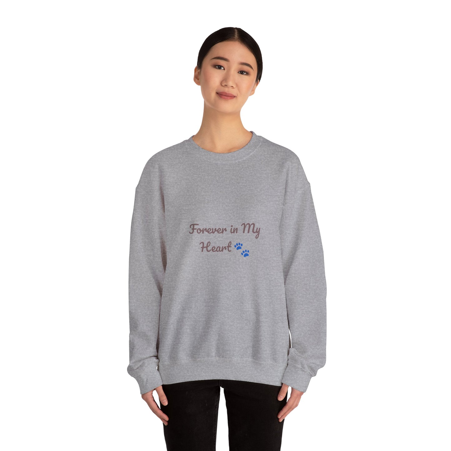 Forever in My Heart Pet Memorial Crewneck Sweatshirt
