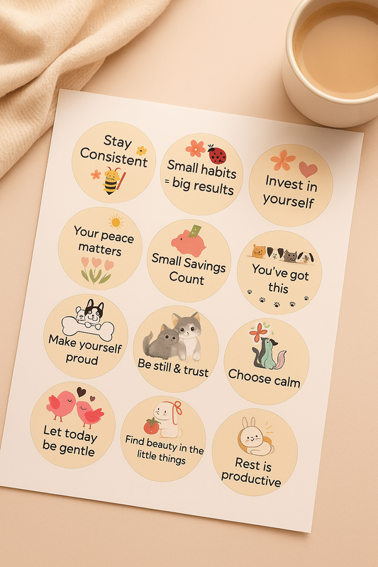 Inspirational Sticker Bundle - Digital Download